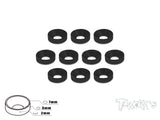 TA-001 Anodized Alum M3 Countersunk Washers (10 pcs)