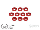 TA-001 Anodized Alum M3 Countersunk Washers (10 pcs)