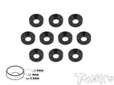 TA-002 Anodized Alum M4 Countersunk Washers (10 pcs)
