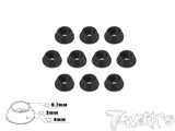 TA-003 Anodized Aluminum M3 Hex. Socket Cap Washer (10 pcs)