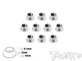 TA-003 Anodized Aluminum M3 Hex. Socket Cap Washer (10 pcs)