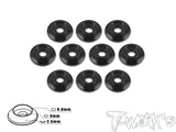 TA-004 Anodized Alum M3 Buttom Head Screw Washers (10 pcs)