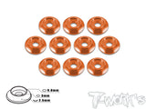 TA-004 Anodized Alum M3 Buttom Head Screw Washers (10 pcs)