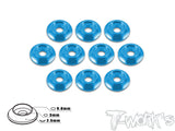 TA-004 Anodized Alum M3 Buttom Head Screw Washers (10 pcs)