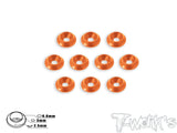 TA-005 Anodized Alum M3 Countersunk Large Diameter Washers (10 pcs)