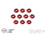 TA-005 Anodized Alum M3 Countersunk Large Diameter Washers (10 pcs)