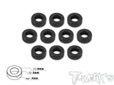 TA-009 Aluminum 3mm Bore Washer 2.0mm 10pcs.