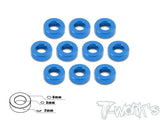 TA-009 Aluminum 3mm Bore Washer 2.0mm 10pcs.
