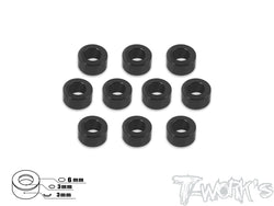 TA-010 Aluminum 3mm Bore Washer 3.0mm 10pcs.