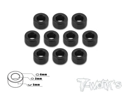 TA-011 Aluminum 3mm Bore Washer 5.0mm 10pcs.