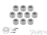 TA-011 Aluminum 3mm Bore Washer 5.0mm 10pcs.