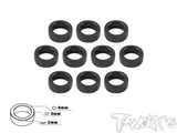 TA-016 Aluminum 4mm Bore Washer 2.0mm 10pcs.