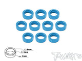 TA-016 Aluminum 4mm Bore Washer 2.0mm 10pcs.