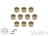 TA-017 Aluminum 4mm Bore Washer 3.0mm 10pcs.
