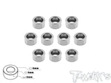 TA-017 Aluminum 4mm Bore Washer 3.0mm 10pcs.