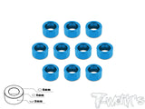 TA-017 Aluminum 4mm Bore Washer 3.0mm 10pcs.