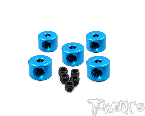 TA-020 Aluminum 2mm Bore Collar each 5pcs.