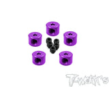 TA-021 Aluminum 2.5mm Bore Collar 5pcs.