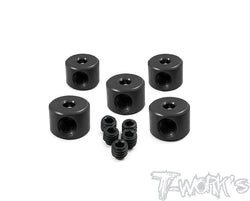 TA-020 Aluminum 2mm Bore Collar each 5pcs.