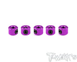 TA-022 Aluminum 3mm Bore Collar 5pcs.