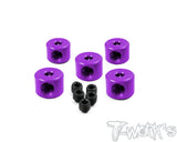 TA-020 Aluminum 2mm Bore Collar each 5pcs.