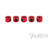 TA-022 Aluminum 3mm Bore Collar 5pcs.