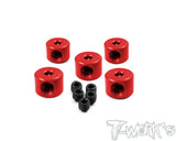 TA-020 Aluminum 2mm Bore Collar each 5pcs.