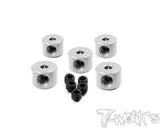TA-020 Aluminum 2mm Bore Collar each 5pcs.