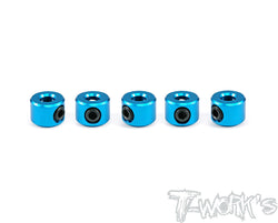 TA-022 Aluminum 3mm Bore Collar 5pcs.