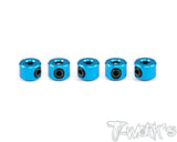 TA-022 Aluminum 3mm Bore Collar 5pcs.