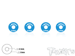 TA-028 Aluminum Wheel Shim 0.75mm 4 pcs.