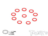 TA-042 Aluminum 5mm Bore Washer 0.5mm  10pcs.