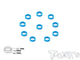 TA-045 Aluminum 5mm Bore Washer 2.0mm  10pcs.