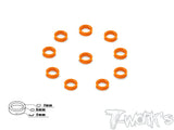 TA-045 Aluminum 5mm Bore Washer 2.0mm  10pcs.