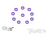 TA-045 Aluminum 5mm Bore Washer 2.0mm  10pcs.