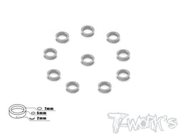 TA-045 Aluminum 5mm Bore Washer 2.0mm  10pcs.