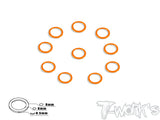 TA-047 Aluminum 6mm Bore Washer 0.5mm  10pcs.