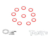 TA-047 Aluminum 6mm Bore Washer 0.5mm  10pcs.