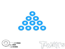 TA-052 Aluminum Shim 3X7.8X0.5mm 10pcs.