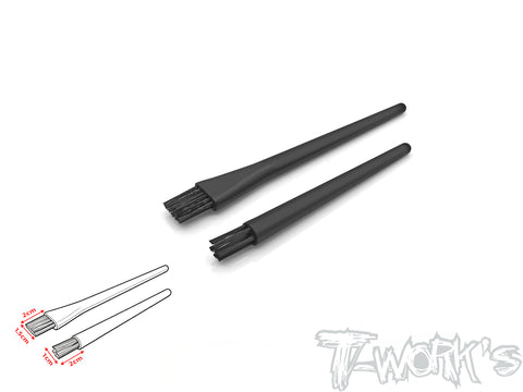 TA-060 Component  Cleaning Nylon Bristle Brush 2pcs./set