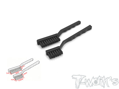TA-062 Area Tooth Cleaning Nylon Bristle Brush 2pcs./set