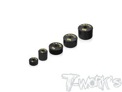 TA-081 Anodized Precision Balancing Brass Weights Set 5,10,15,20,25g each 1pcs.