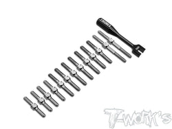 TB-322   64 Titanium Turnbuckle Set ( For ARC A10 25 )