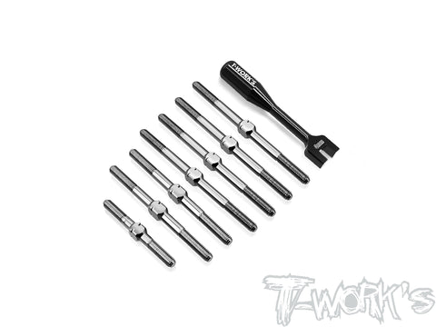 TB-CATPB  64 Titanium Turnbuckle Set ( For Schumacher CATPB MOD SPEC/ CATPB DIRT SPEC)