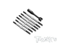 TB-RC10SC7	64 Titanium Turnbuckle Set( For Team Associated  RC10 SC7 )