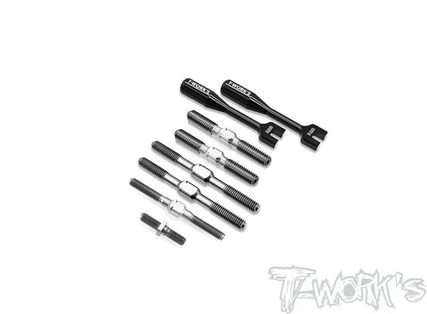 TB-RC8B4.2    64 Titanium Turnbuckle Set( For Team Associated RC8 B4.2 )