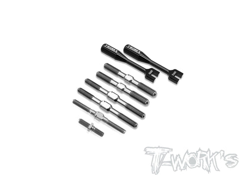 TB-RC8B4.2   64 Titanium Turnbuckle Set( For Team Associated RC8 B4.2 )