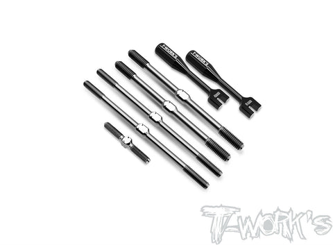 TB-RC8T4.2E  64 Titanium Turnbuckle Set ( For Team Associated RC8 T4.2E )