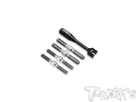 TB-S35.5e   64 Titanium Turnbuckle Set ( For SWORKZ S35-5e )