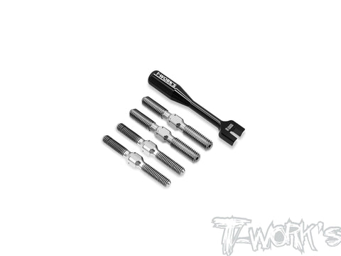 TB-S35.5e   64 Titanium Turnbuckle Set ( For SWORKZ S35-5e )